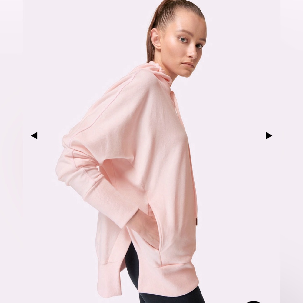 Sweaty Beaty Liberate Luxe Fleece Hoodie - Tulippink, xs